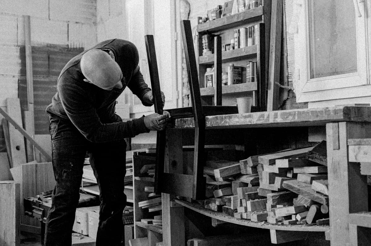 Atelier d'ébénisterie Guillaume Bardina - Intervention à Montpellier